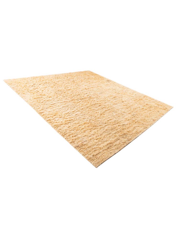 Detail image of  9' 8 x 10'  Hand Knotted Moroccan Wool Square Rug