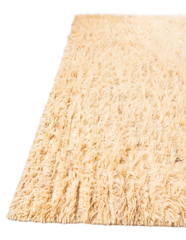 Detail image of  9' 8 x 10'  Hand Knotted Moroccan Wool Square Rug