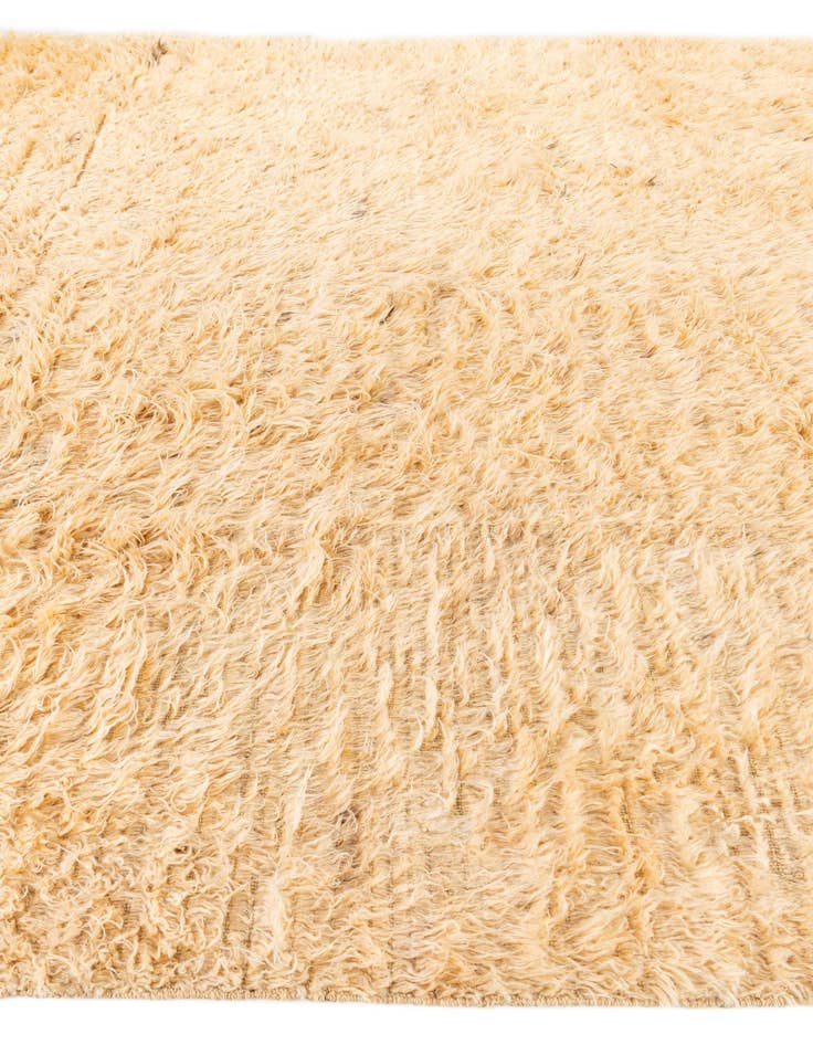 Detail image of  9' 8 x 10'  Hand Knotted Moroccan Wool Square Rug