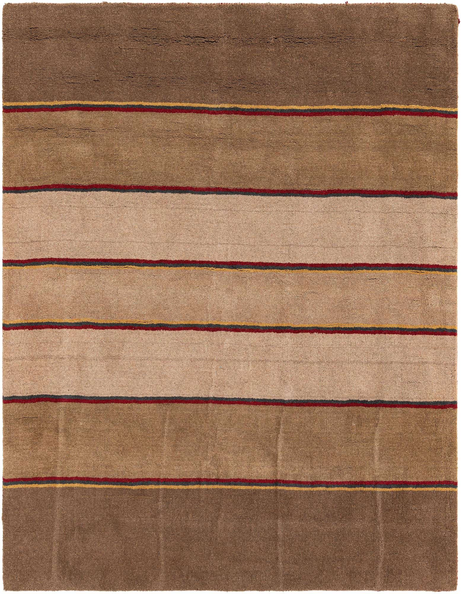 Primary image  6' 6 x 6' 6 Reproduction Gabbeh Wool Square Rug