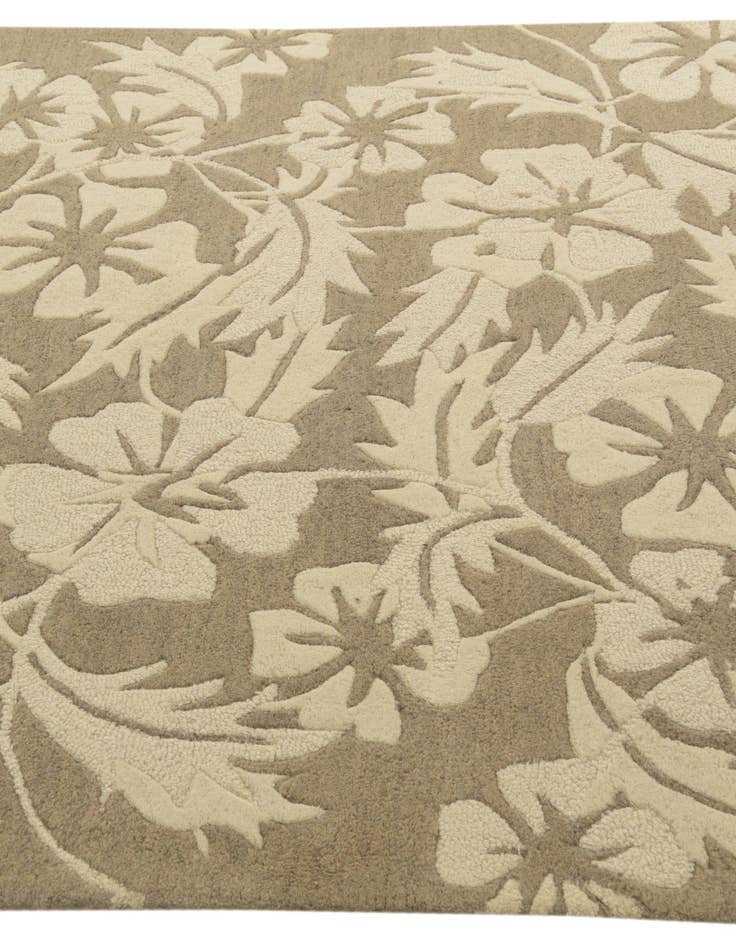 Detail image of  5' x 7' 5 Agra Wool Rug