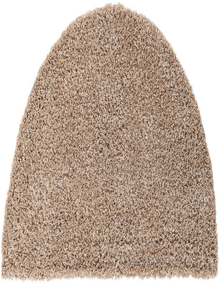 Detail image of  3' x 6' Solid Shag Hearth Rug