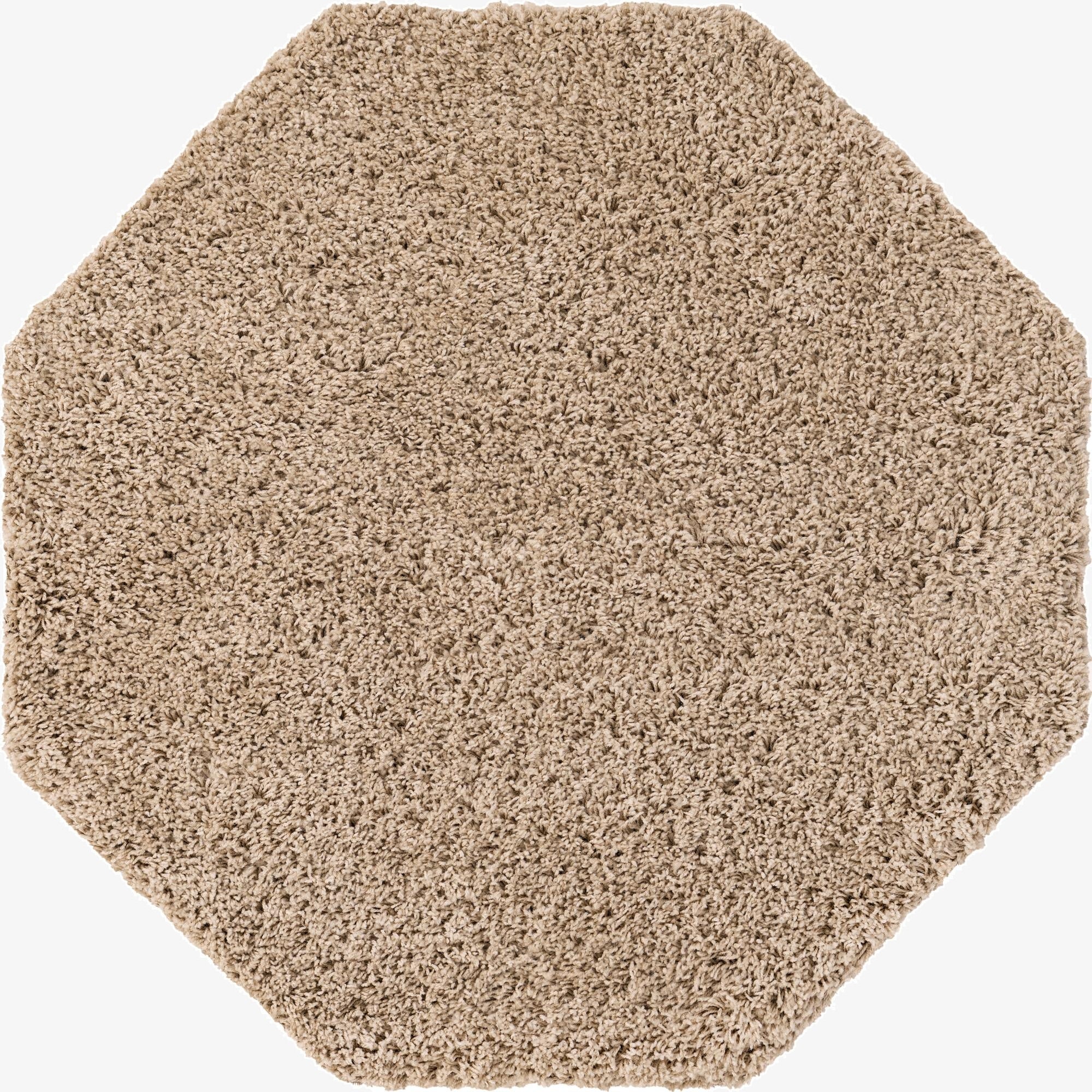  4' x 4' Everyday Shag Octagon Rug
