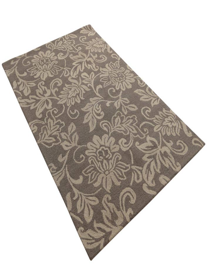 Detail image of  5' x 8' Agra Wool Rug