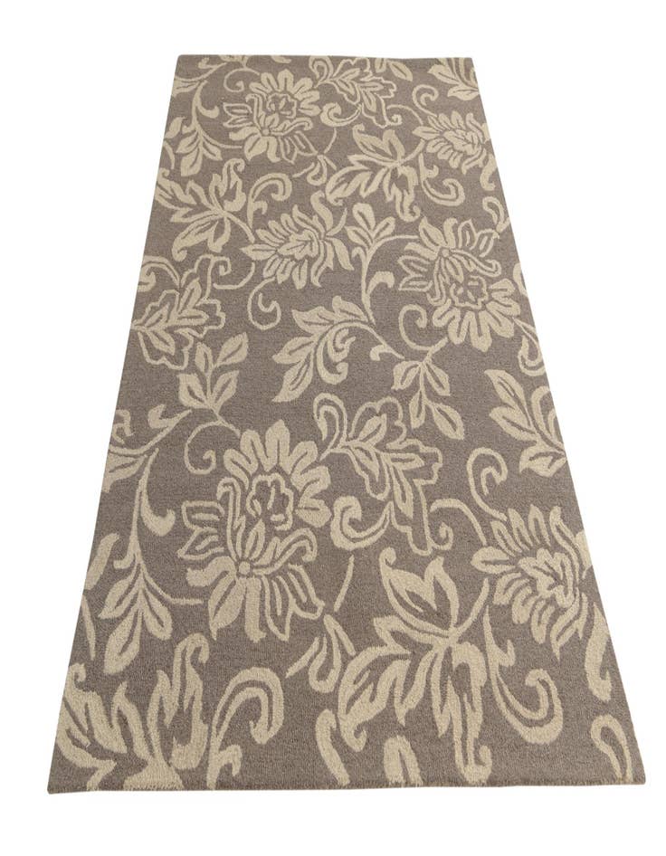 Detail image of  5' x 8' Agra Wool Rug