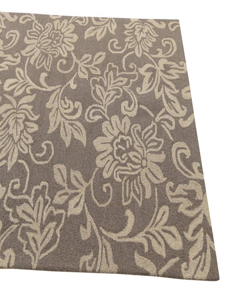 Detail image of  5' x 8' Agra Wool Rug