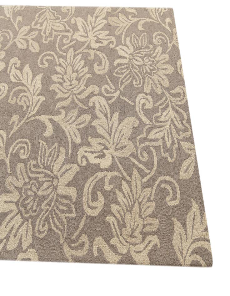 Detail image of  5' x 8' Agra Wool Rug