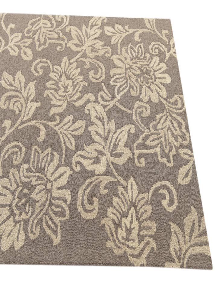 Detail image of  5' x 8' Agra Wool Rug