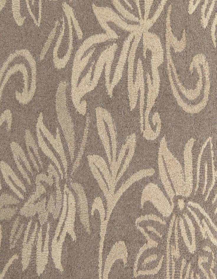 Detail image of  5' x 7' 10 Agra Wool Rug