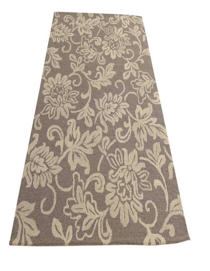 Detail image of  5' x 8' Agra Wool Rug