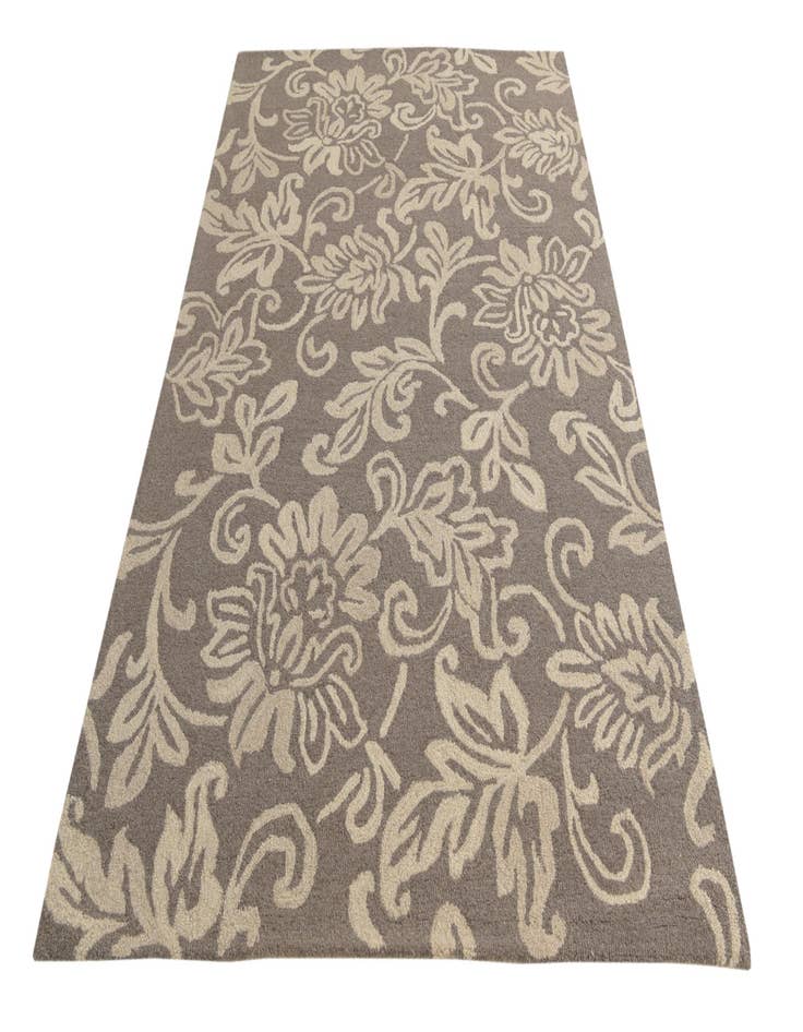 Detail image of  5' x 8' Agra Wool Rug