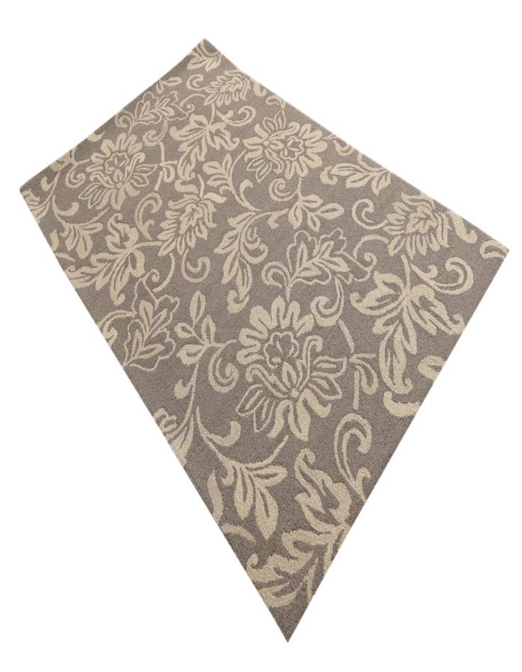 Detail image of  5' x 8' Agra Wool Rug