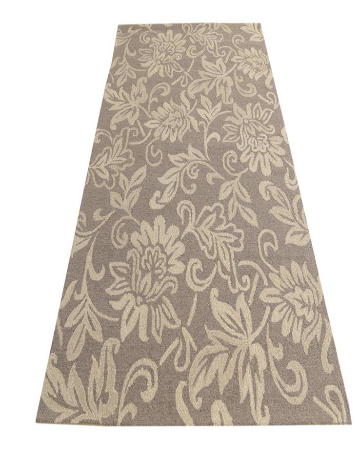 Detail image of  5' x 8' Agra Wool Rug