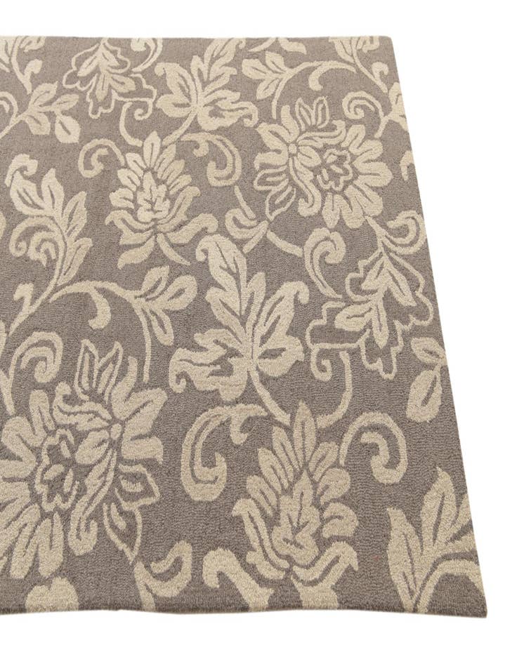 Detail image of  5' x 8' Agra Wool Rug