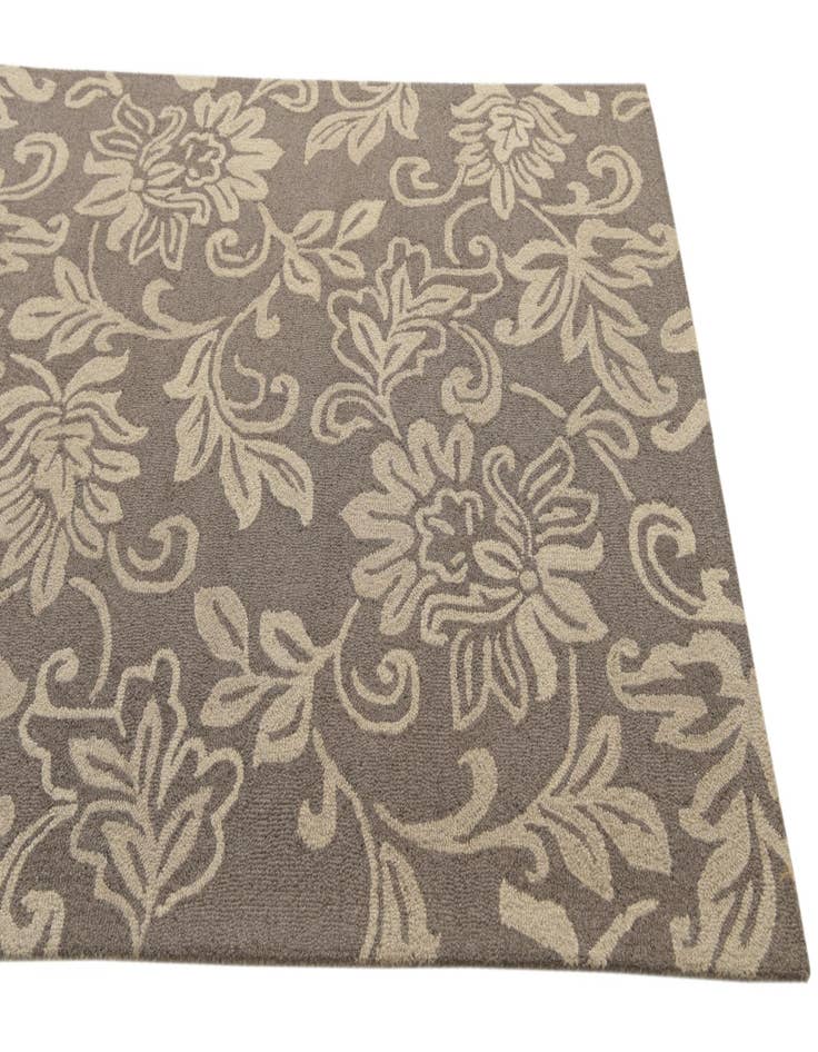 Detail image of  5' x 8' Agra Wool Rug