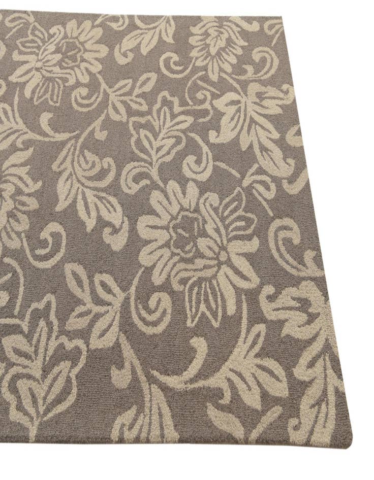 Detail image of  5' x 8' Agra Wool Rug