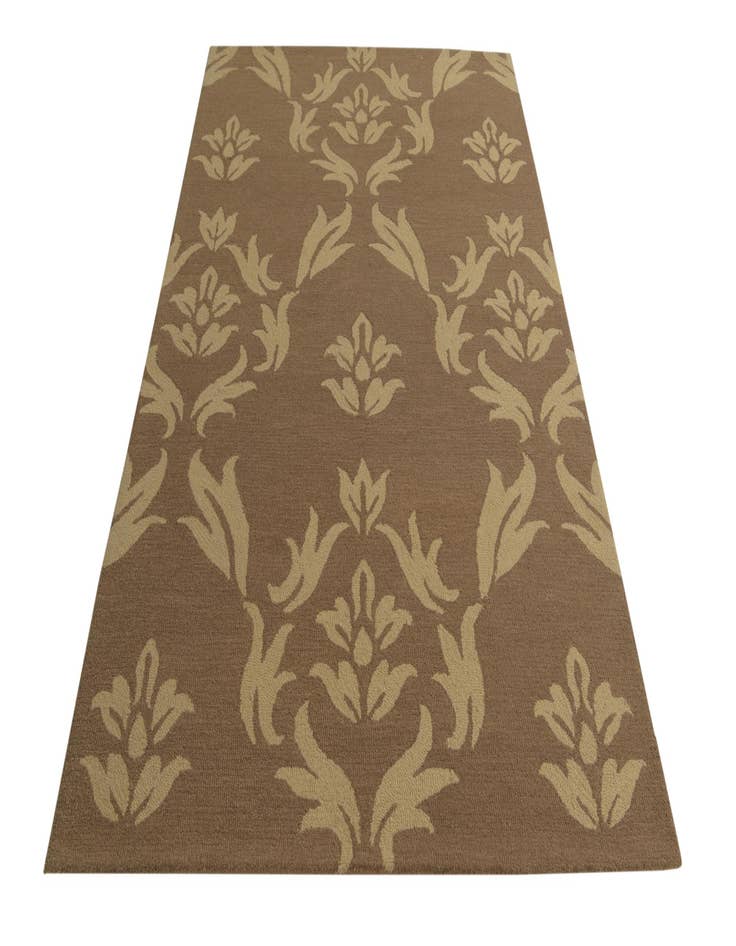 Detail image of  5' x 8' Agra Wool Rug