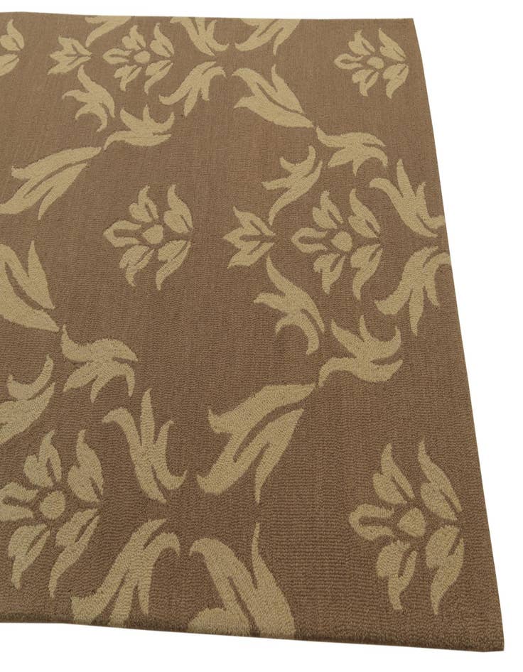 Detail image of  5' x 8' Agra Wool Rug