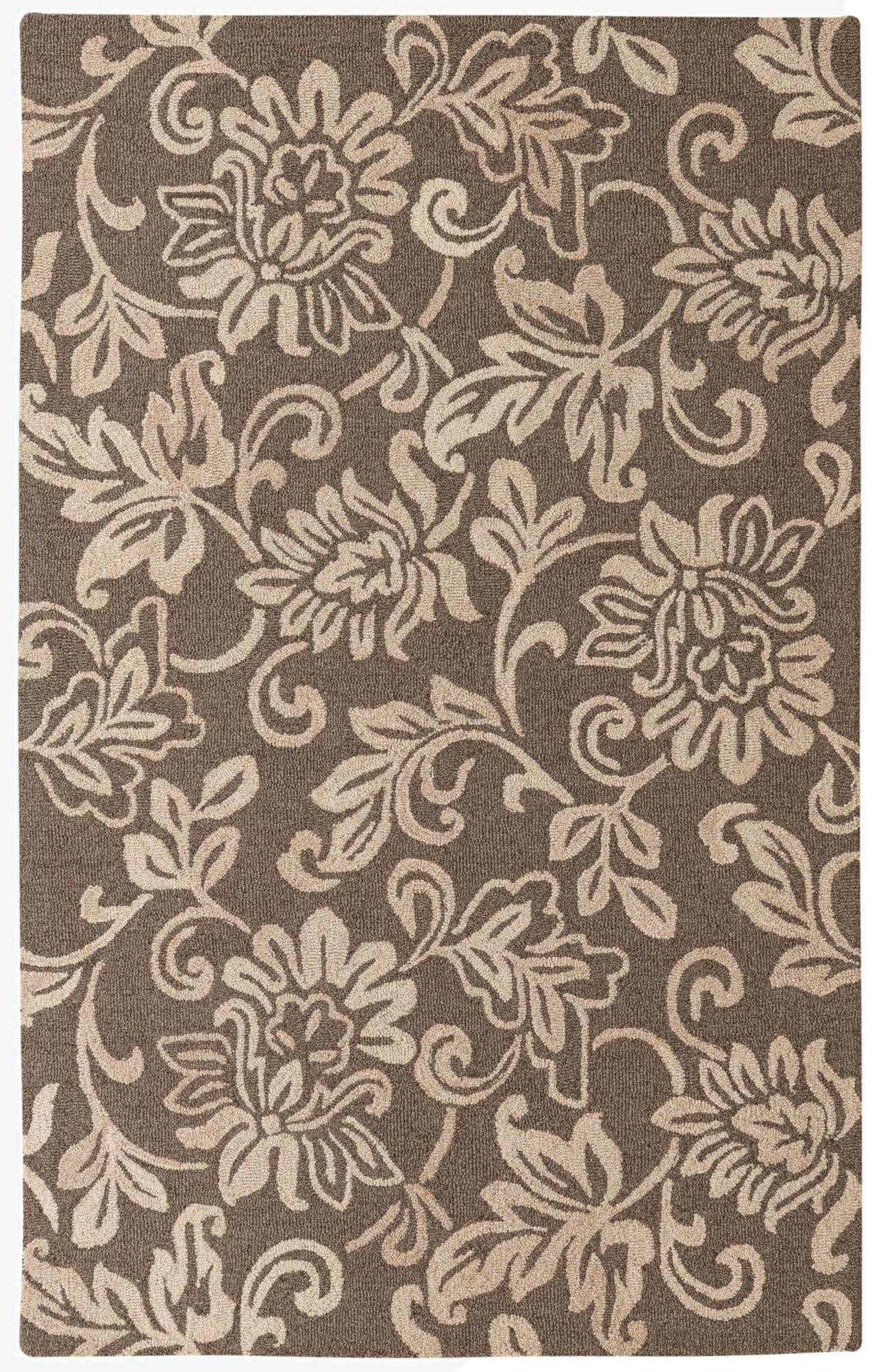  5' 1 x 8' Agra Wool Rug