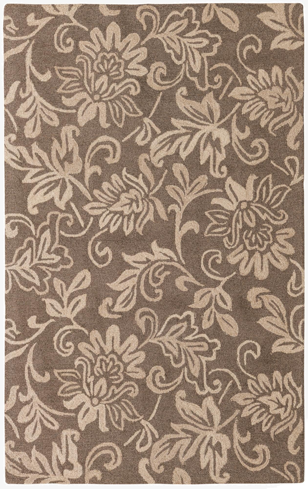  5' x 8' Agra Wool Rug