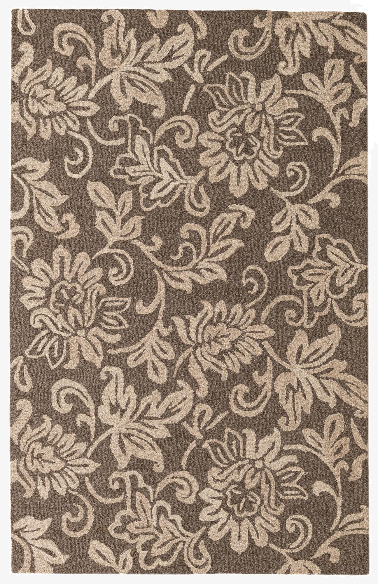  5' 1 x 8' Agra Wool Rug