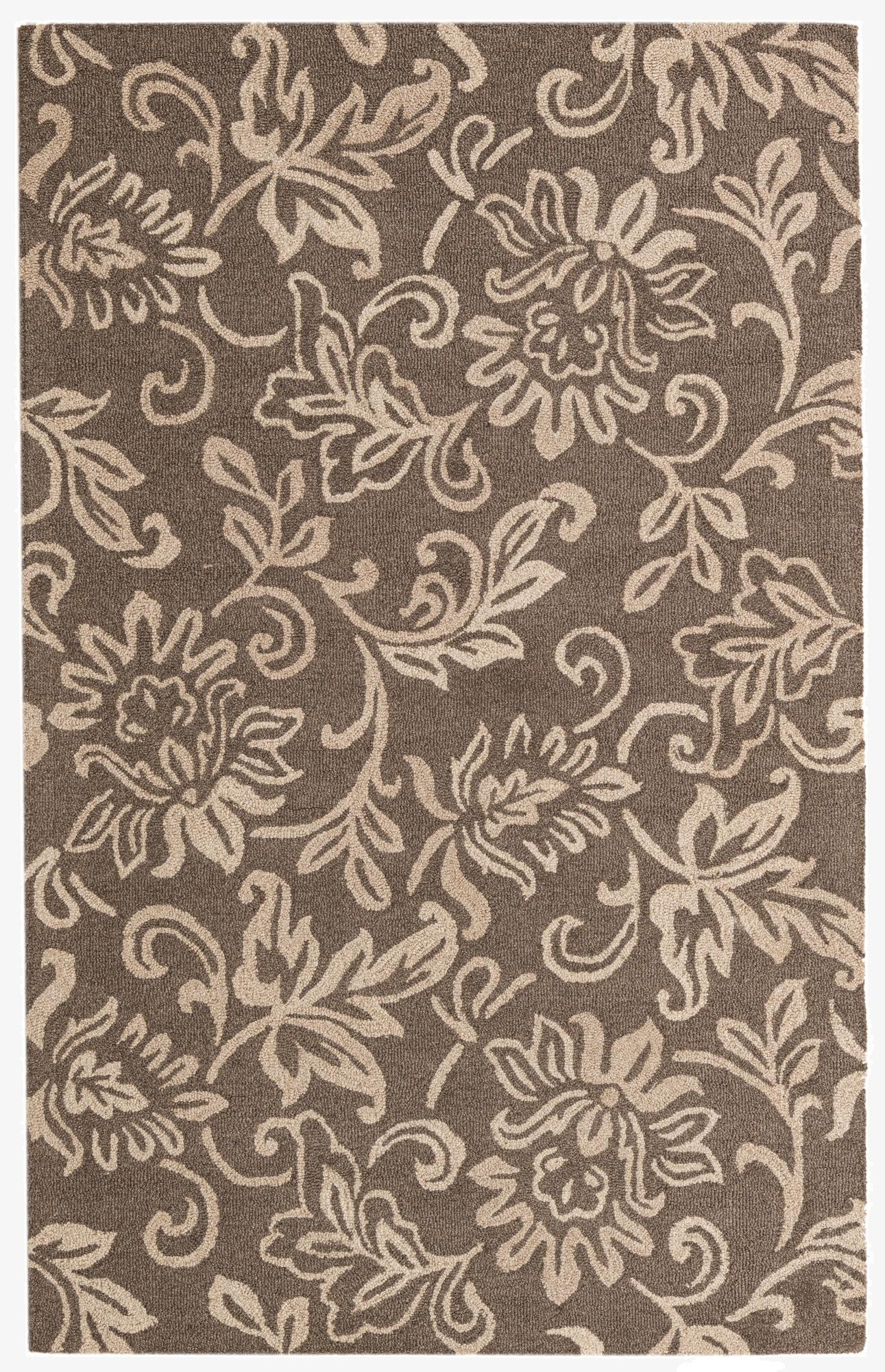  5' 1 x 8' Agra Wool Rug