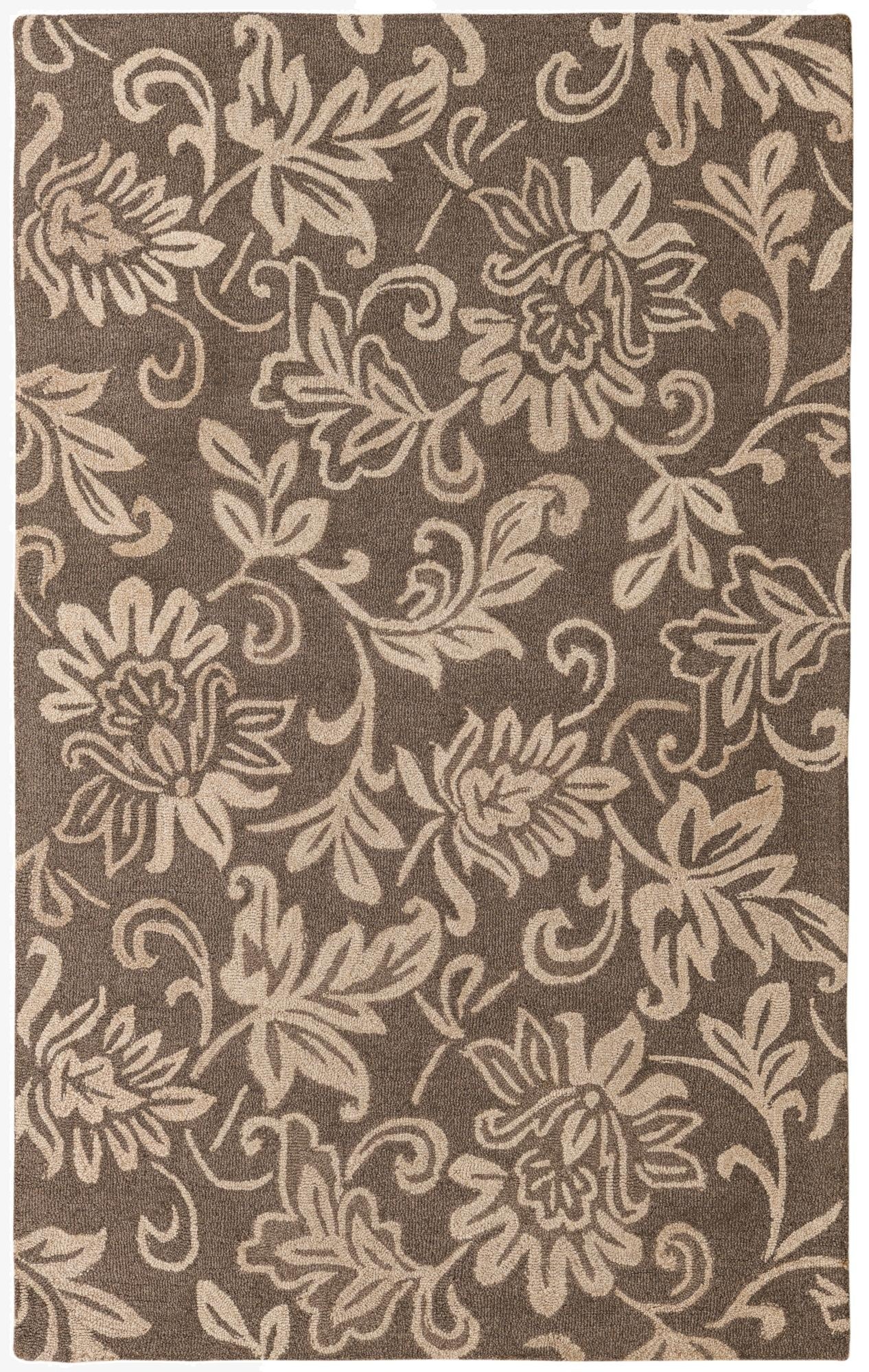  5' x 8' Agra Wool Rug