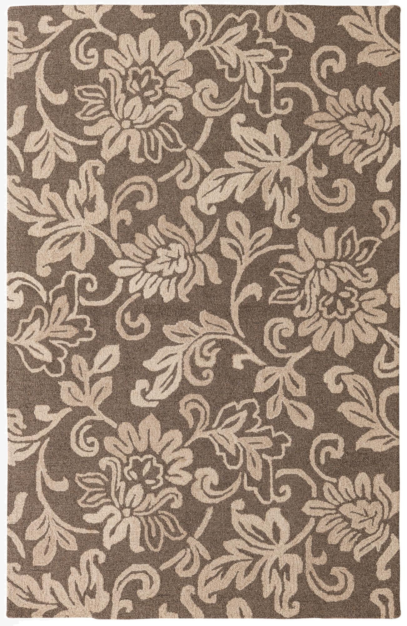  5' x 8' Agra Wool Rug