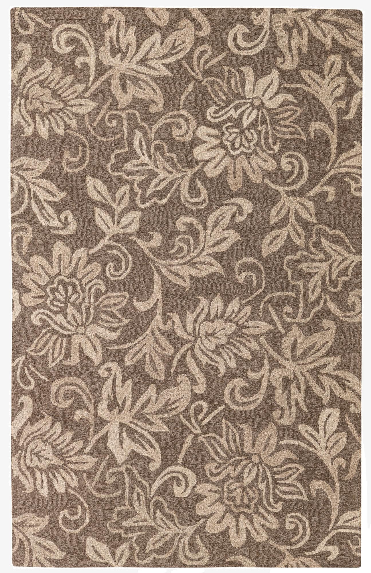  5' x 8' Agra Wool Rug