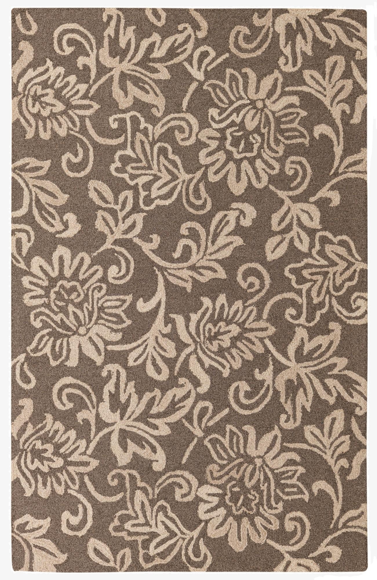 5' 1 x 8' Agra Wool Rug