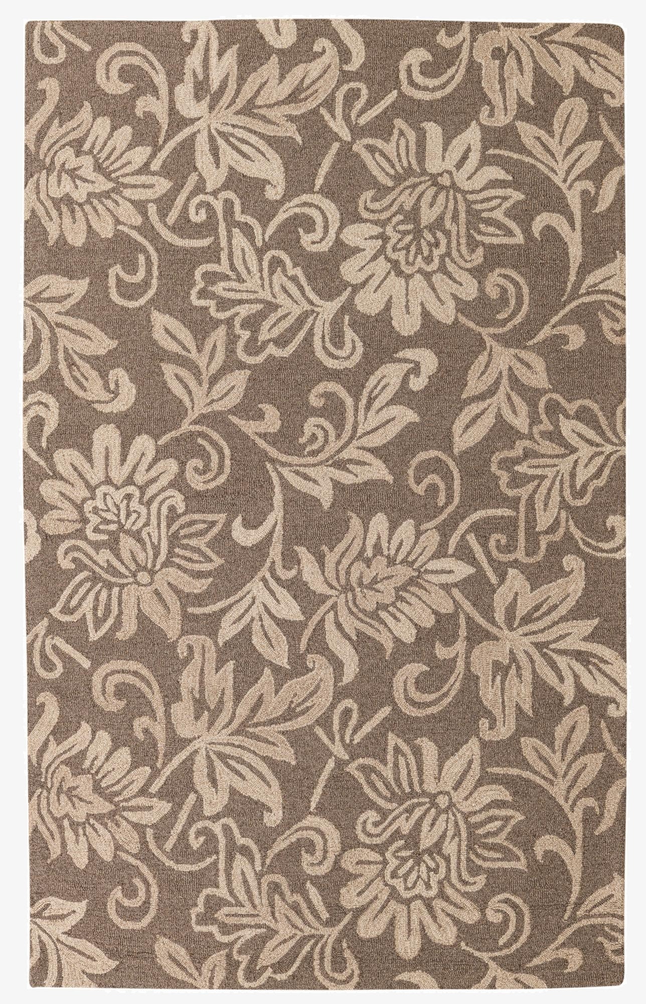 5' x 8' Agra Wool Rug