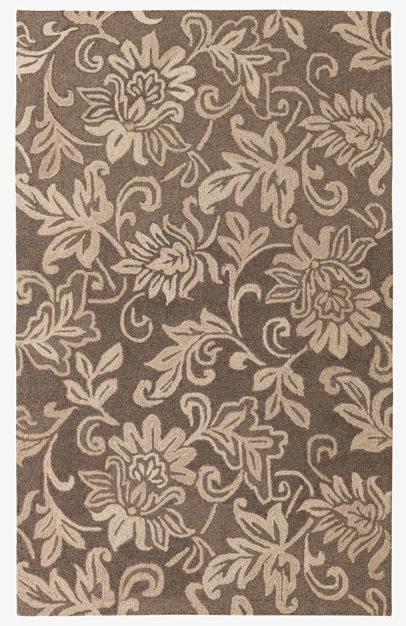  5' x 8' Agra Wool Rug