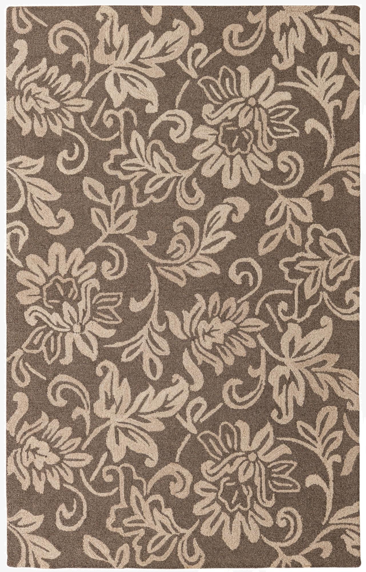  5' x 8' Agra Wool Rug