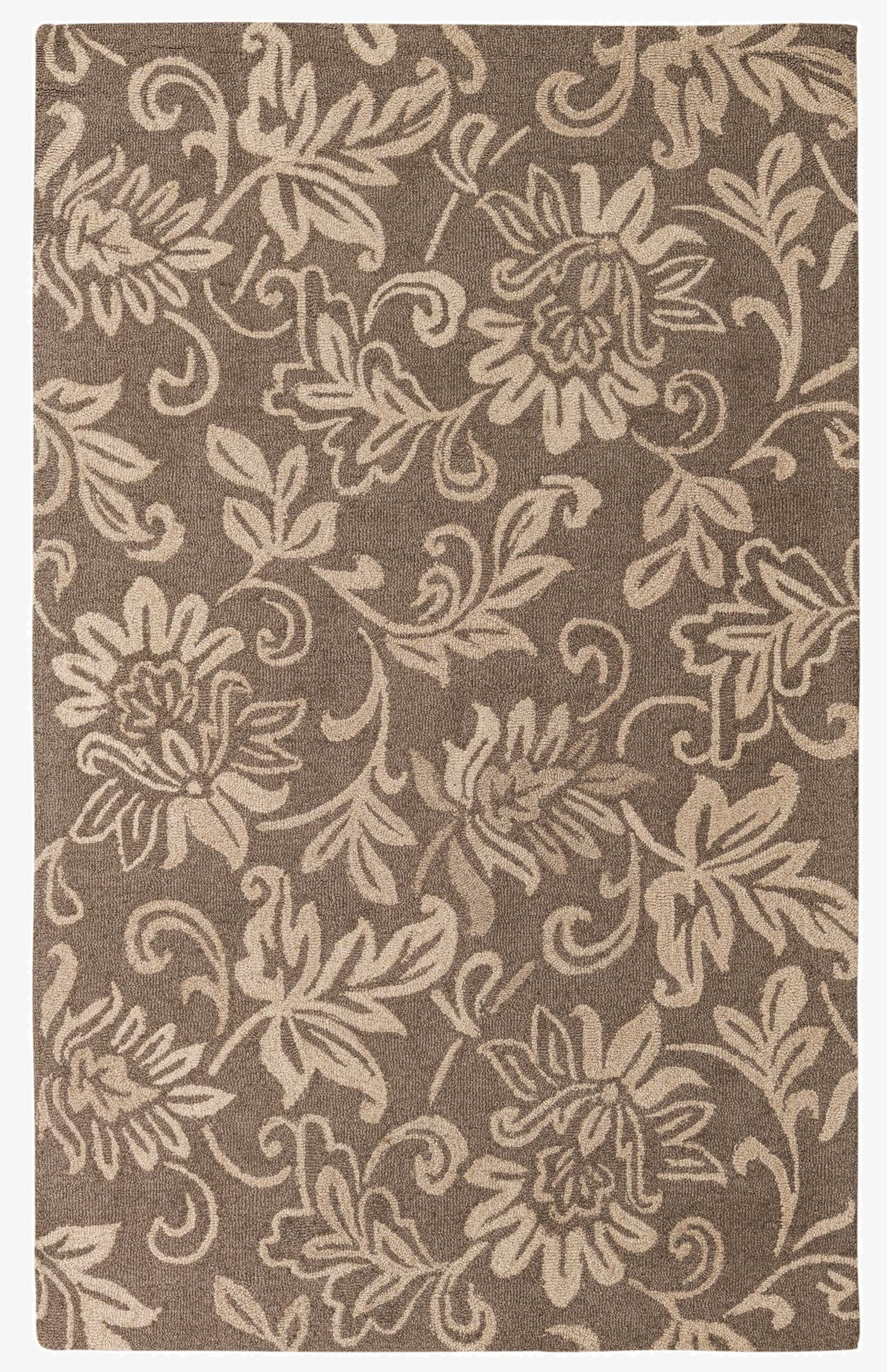  5' x 7' 10 Agra Wool Rug
