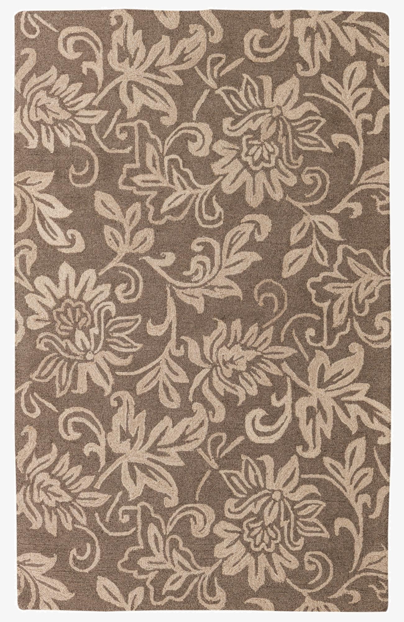  5' x 8' Agra Wool Rug
