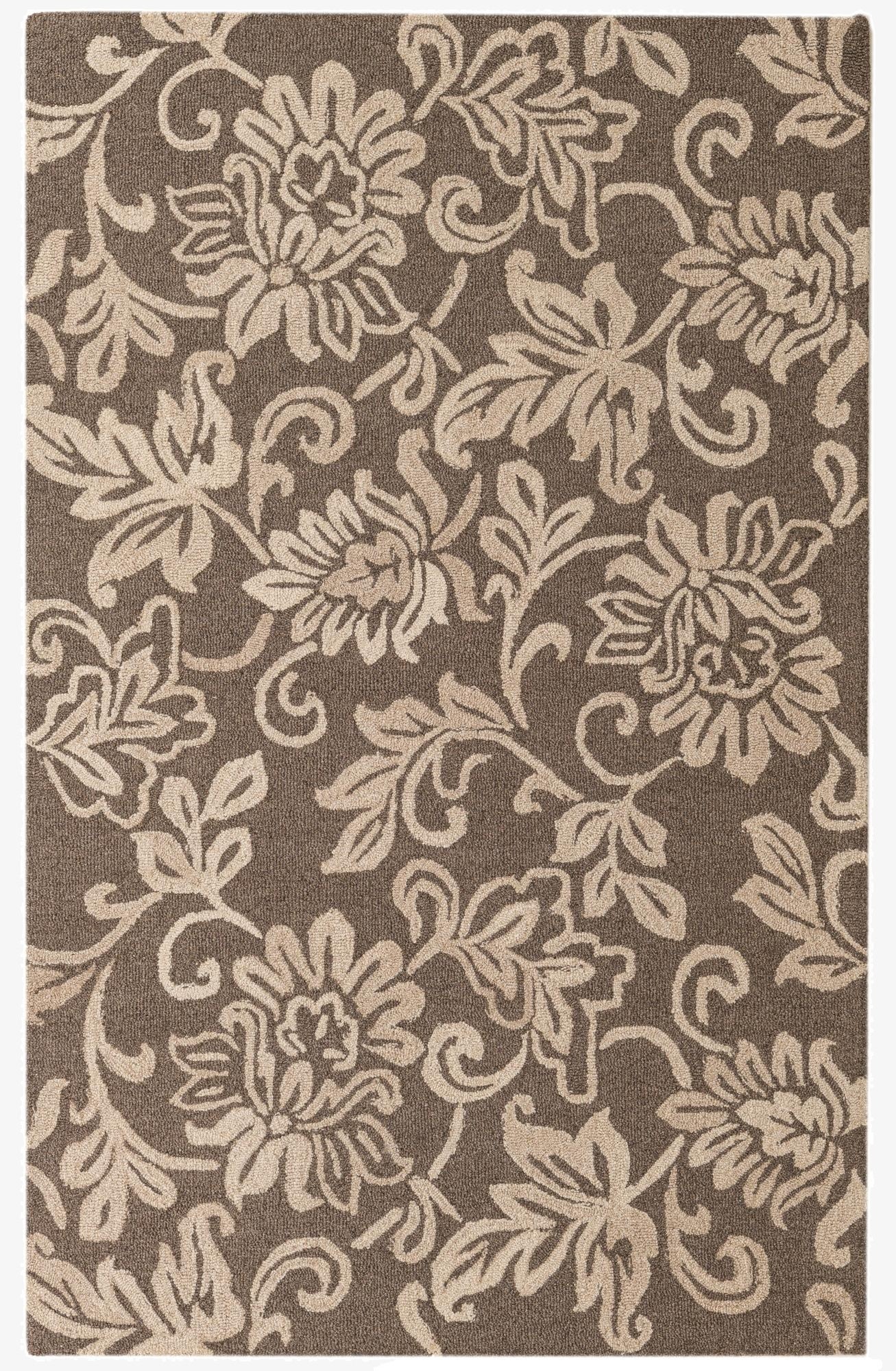  5' 1 x 8' Agra Wool Rug