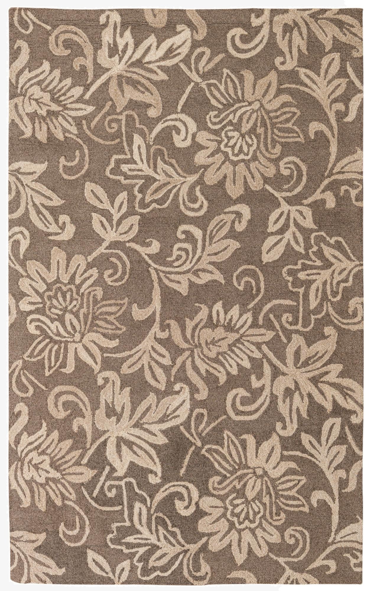  5' x 8' Agra Wool Rug