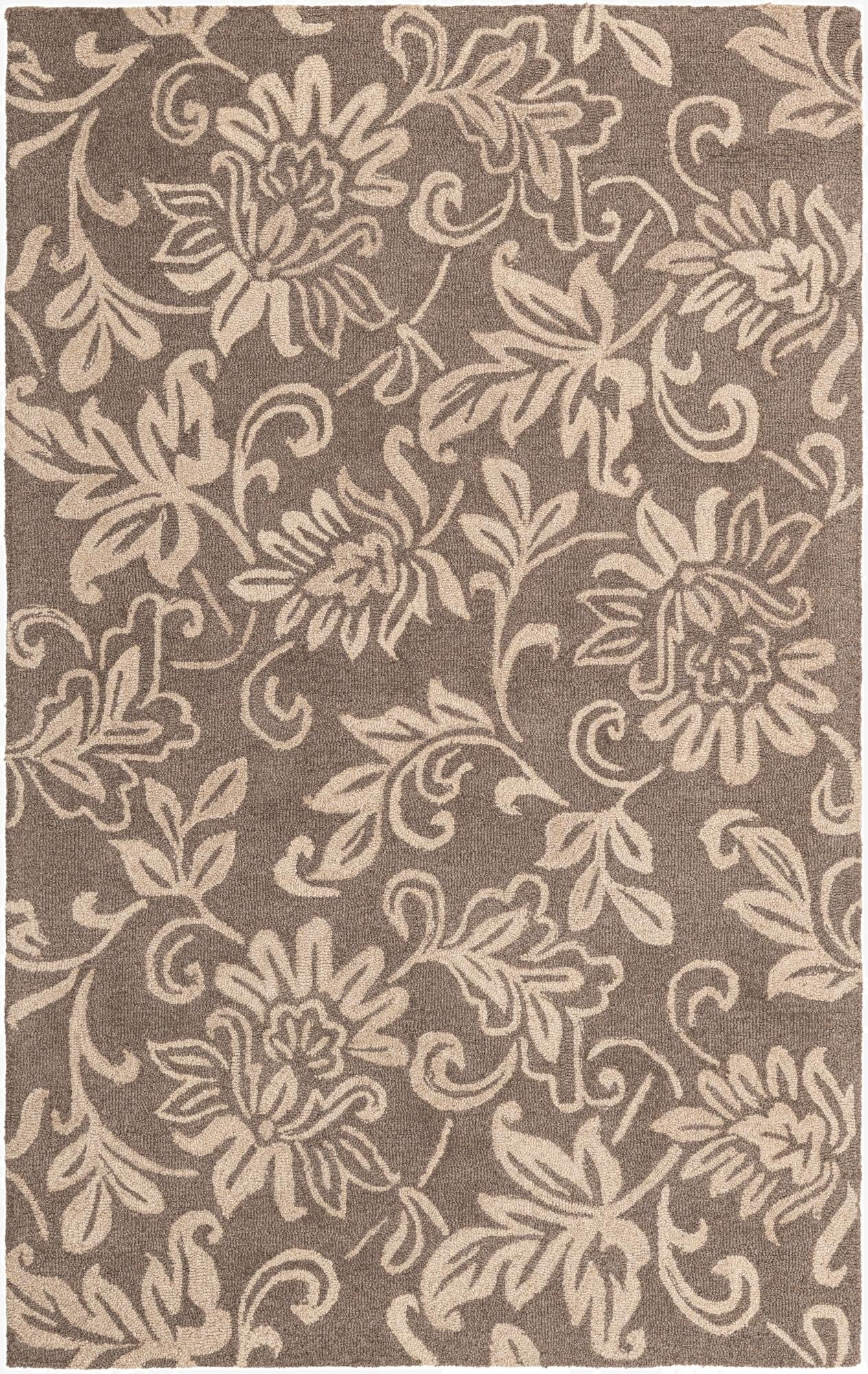  5' x 8' Agra Wool Rug