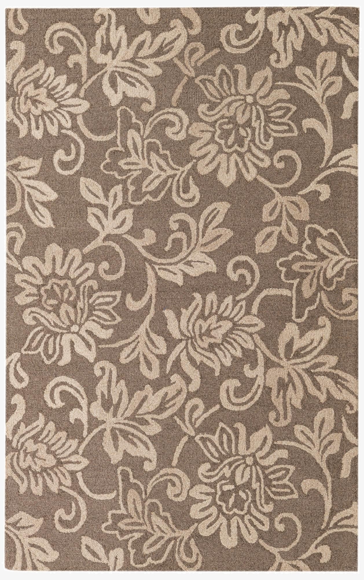  5' x 8' Agra Wool Rug