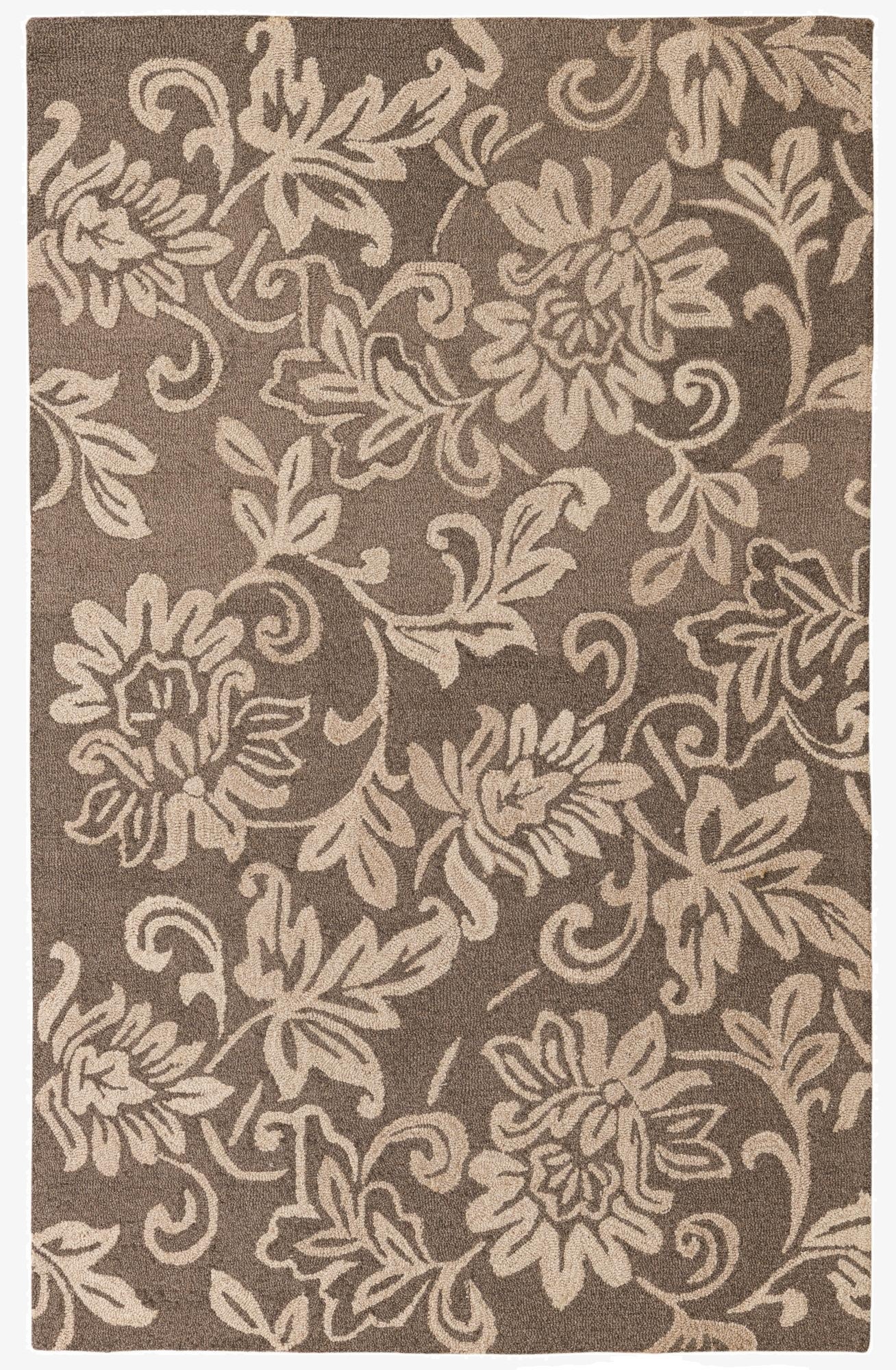  5' 1 x 8' Agra Wool Rug