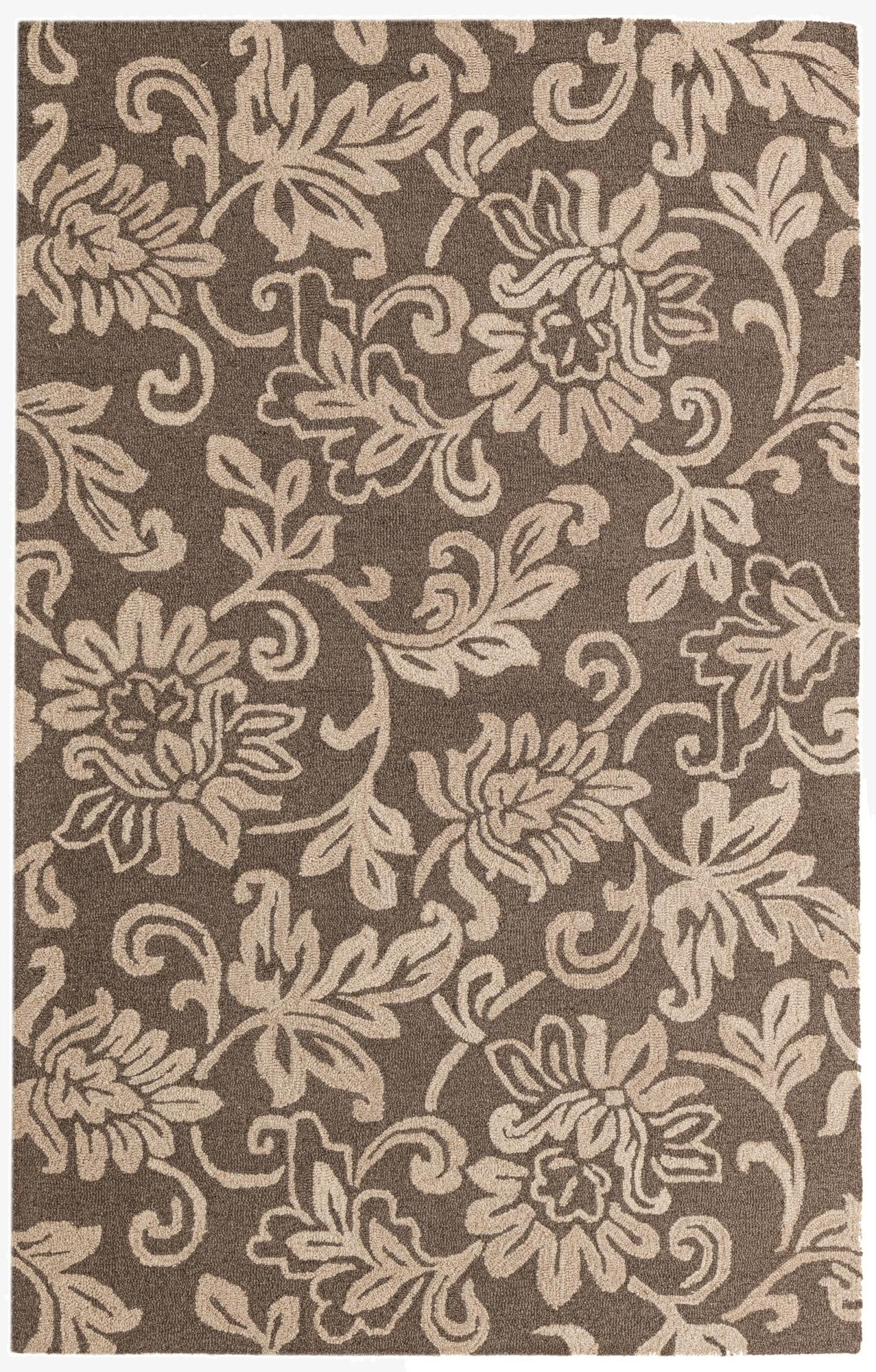  5' 1 x 8' Agra Wool Rug