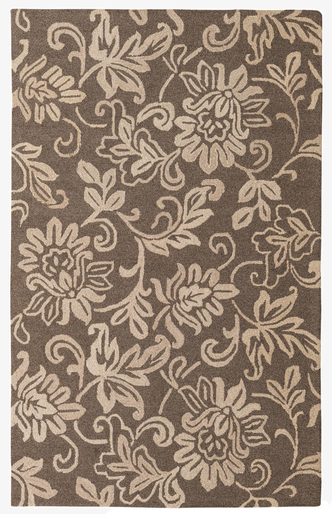  5' x 8' Agra Wool Rug