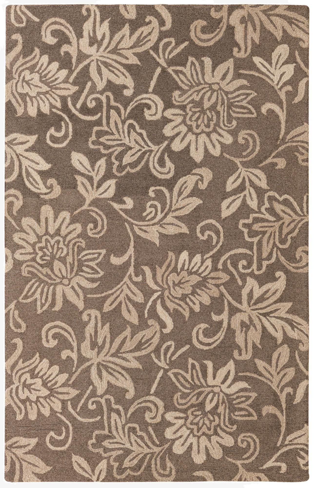  5' x 8' Agra Wool Rug