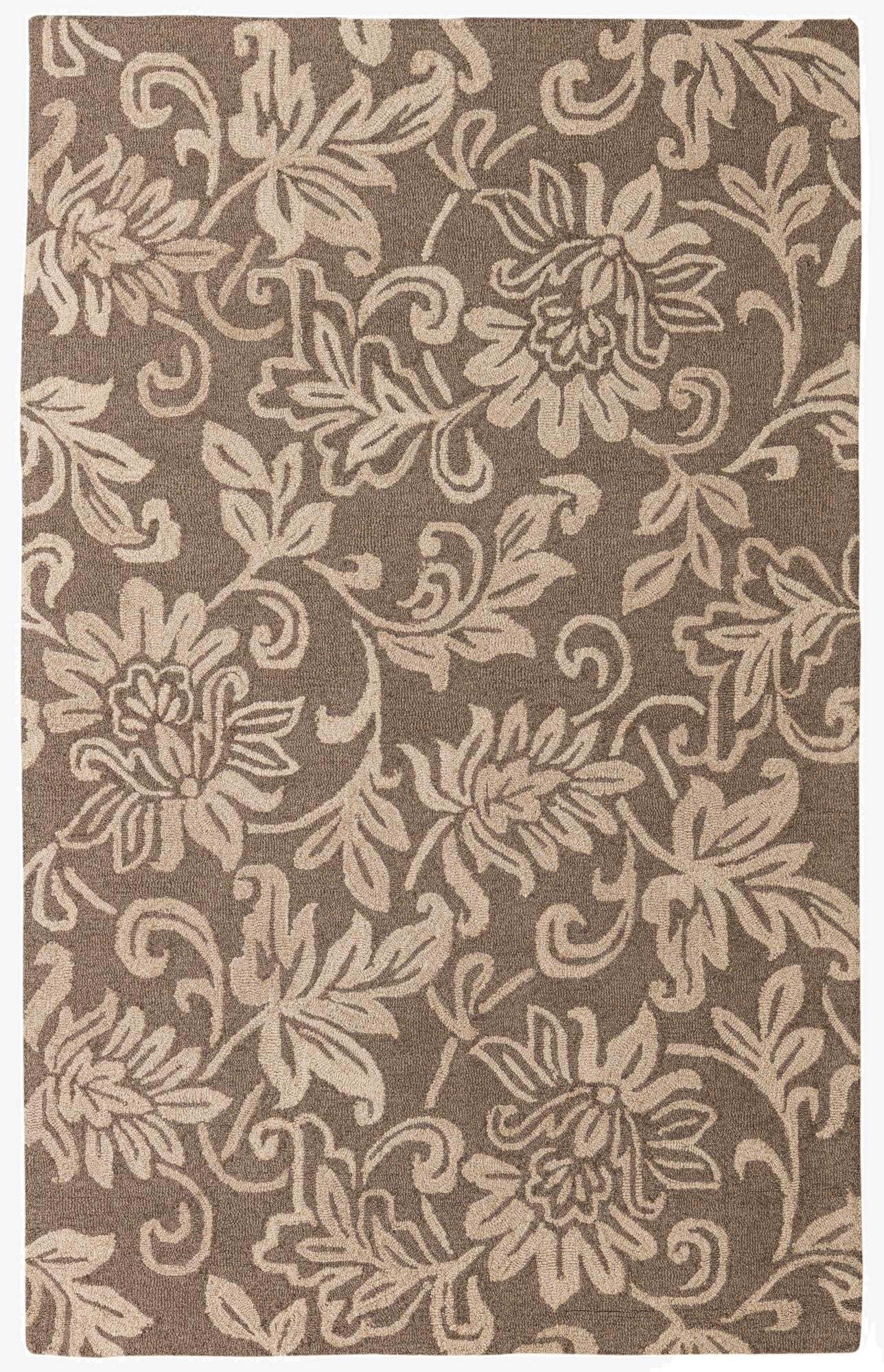  5' x 8' Agra Wool Rug