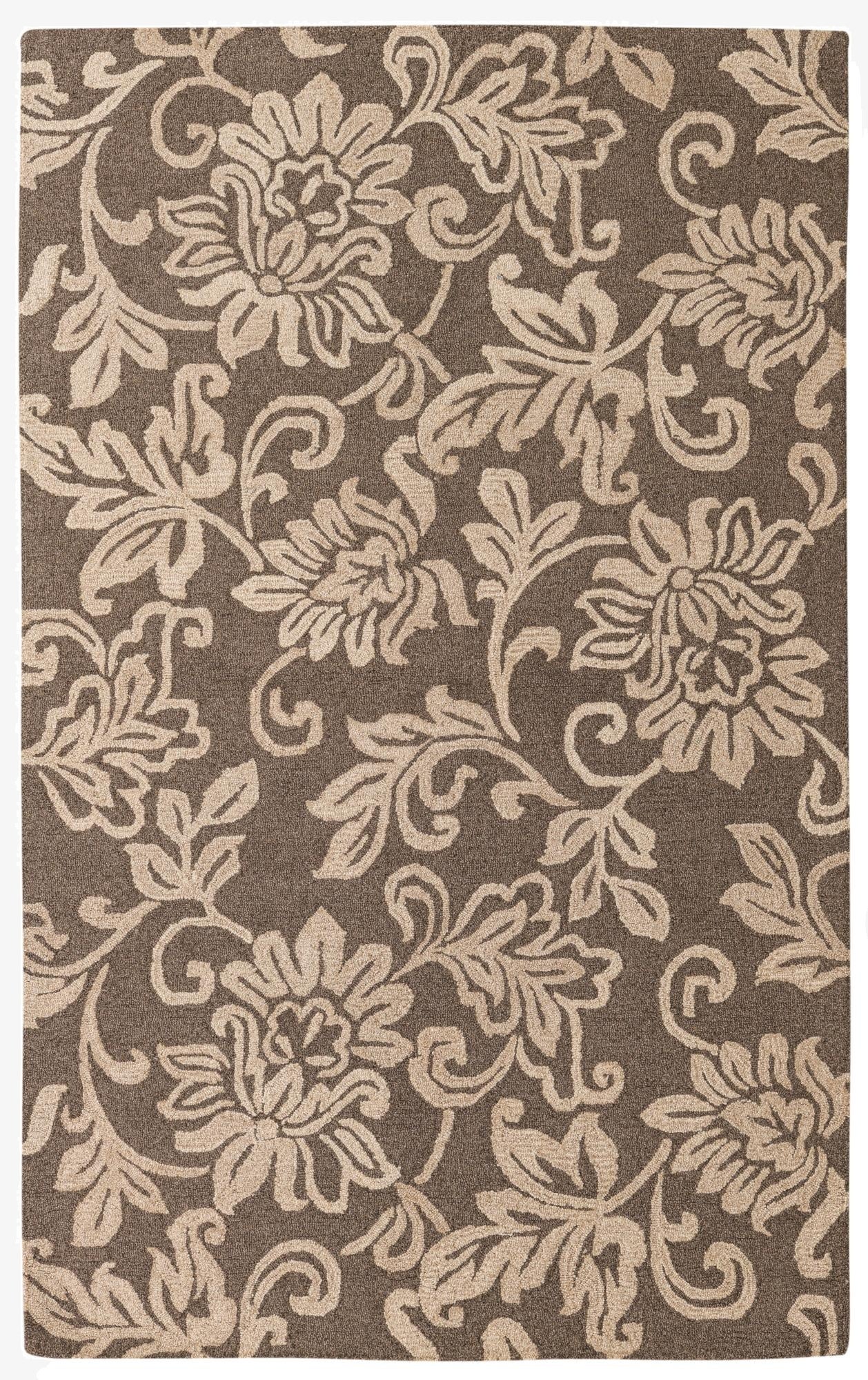  5' 1 x 8' Agra Wool Rug