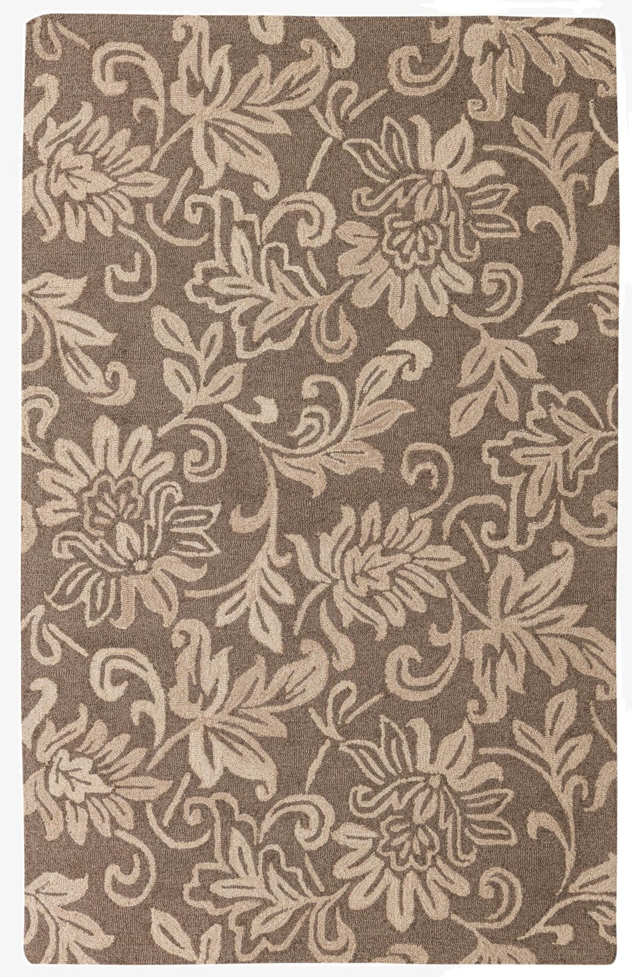  5' x 8' Agra Wool Rug