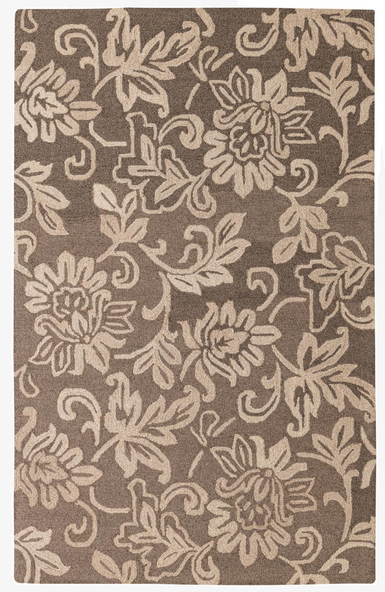  5' x 8' Agra Wool Rug