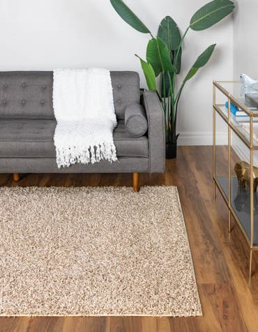  2' 2 x 3' Comfort Solid Shag Rug