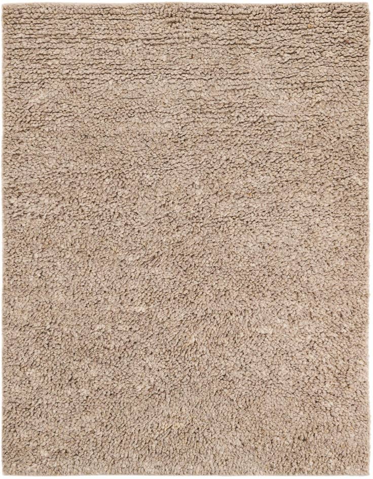 Detail image of  5' 1 x 7' 1  Hand Woven Haka Deluxe Shag Rug