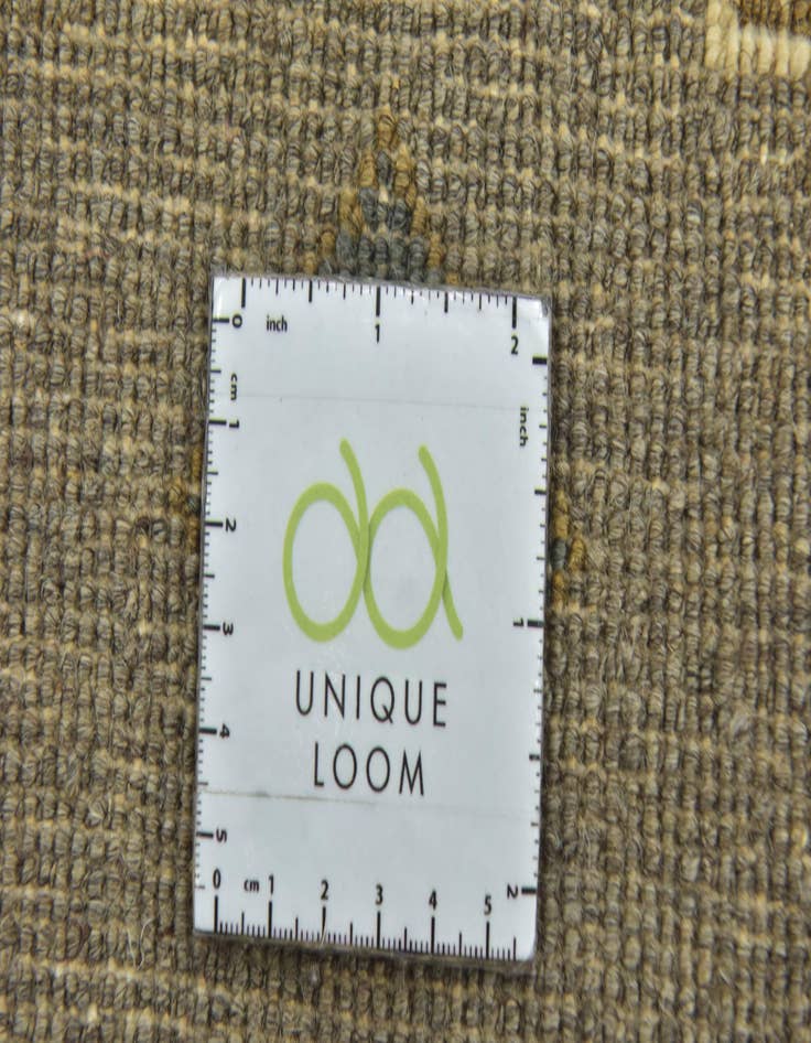 Detail image of  6' 9 x 9' 6  Hand Knotted Ikat Rug